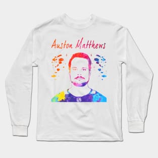 Auston Matthews Long Sleeve T-Shirt